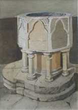 Font at Polebrook, Northamptonshire